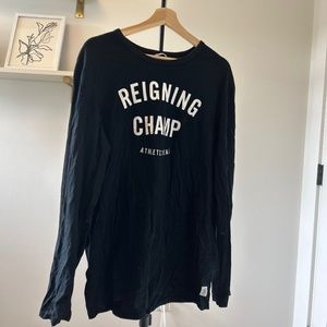 Reigning Champ LS T-Shirt Black sz L